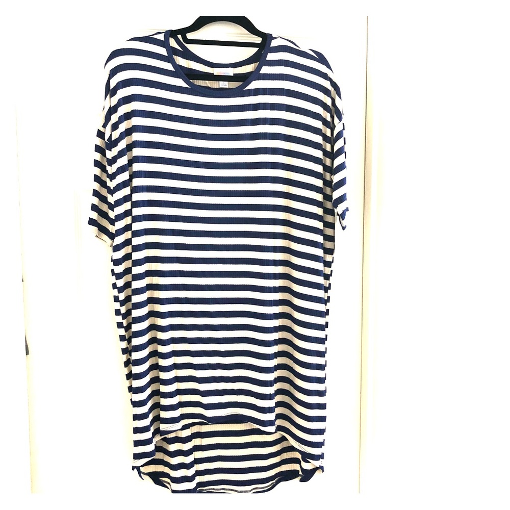 BNWT Lularoe striped Irma Large